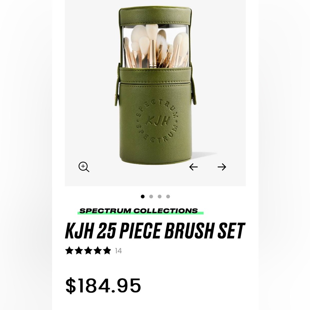 Spectrum Collections KJH 25-Piece Brush Set